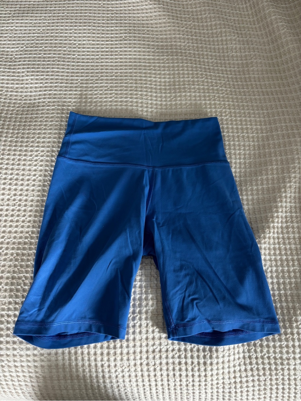 Aritzia Women's High-Waist Bike Shorts in Royal Blue
